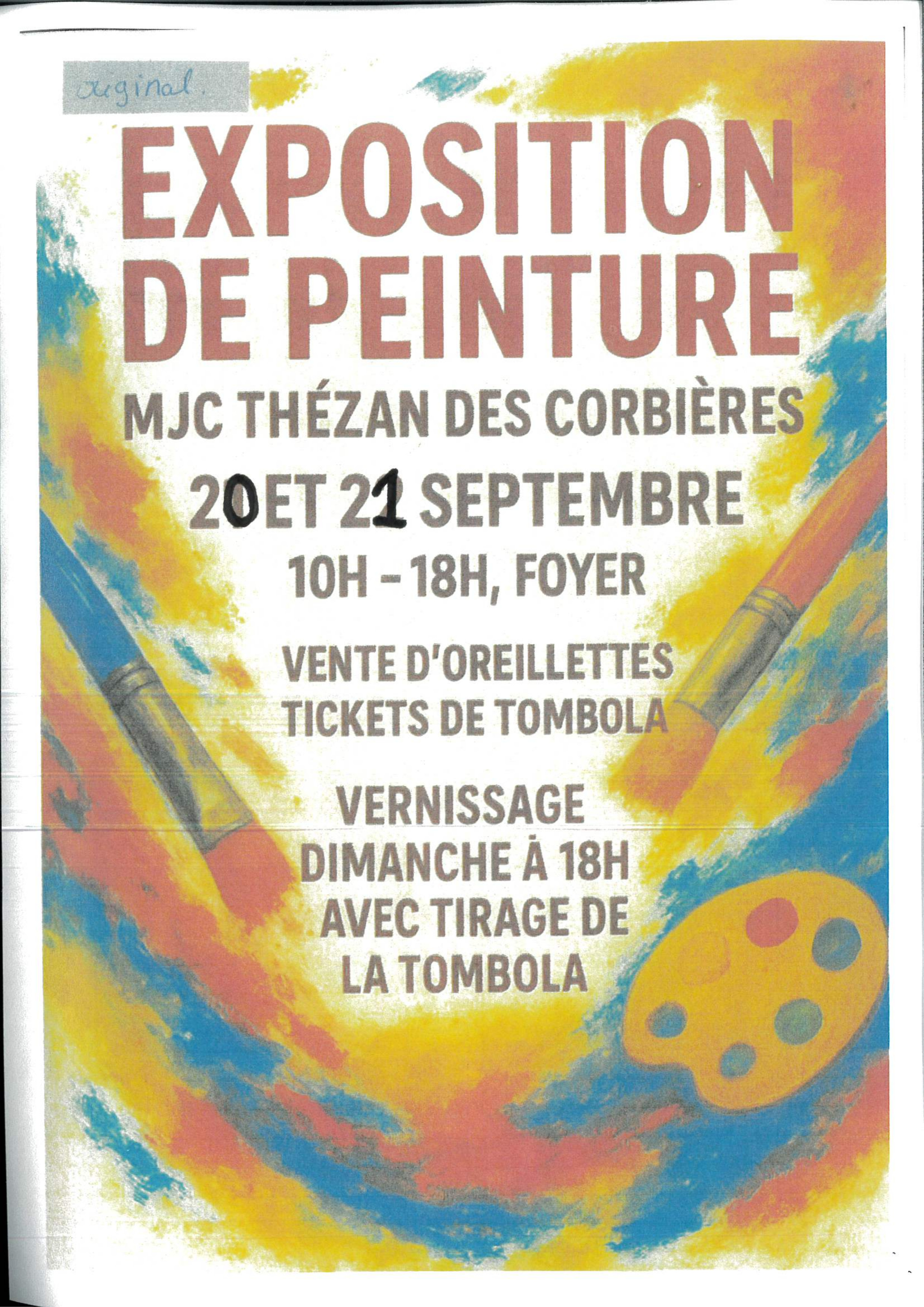 Exposition de peinture